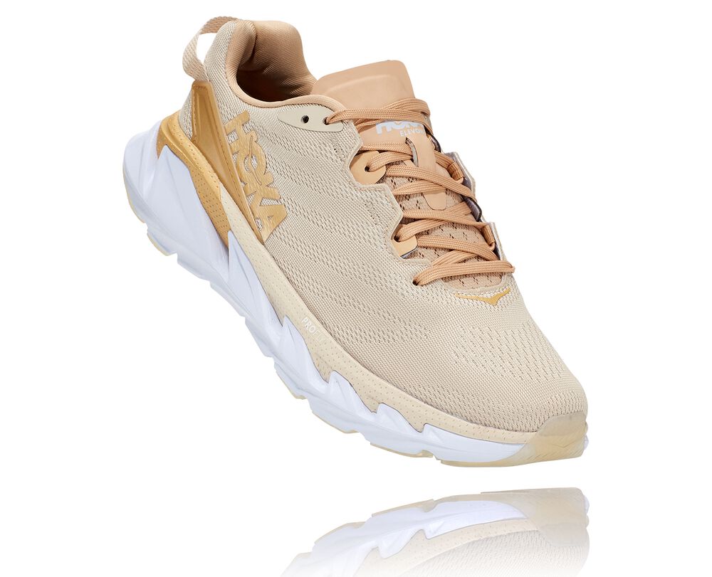 Hoka One One Elevon 2 Löparskor Dam Khaki/Vita - SE-4297861